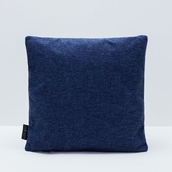 Coussin Encre Bleue 50x50cm 2