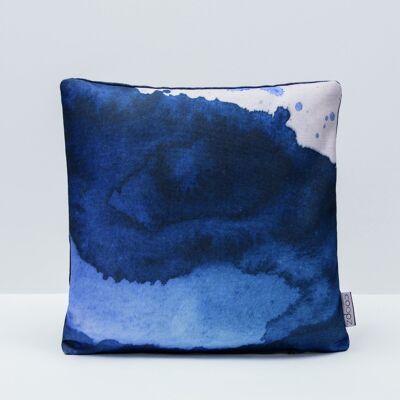 Coussin Encre Bleue 60x60cm