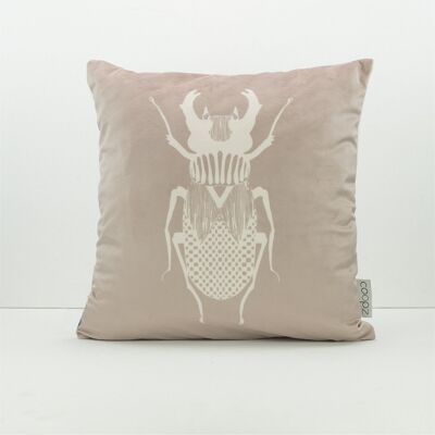Cushion cover stag beetle graphic Velvet Make up MakeUp 40x40cm