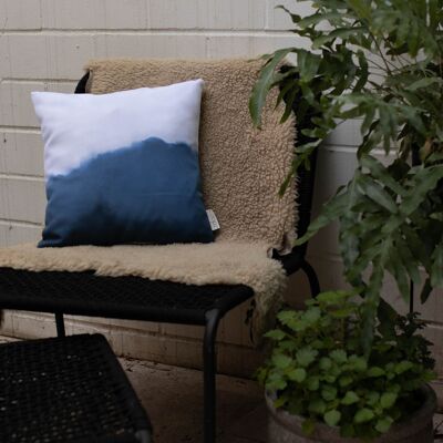 Cushion cover Dip Dye Canvas Denim Denim 60x60cm