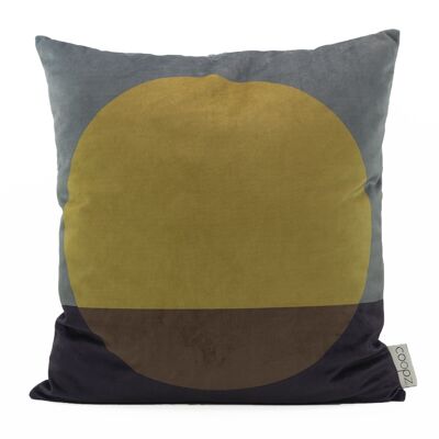 Cushion cover Sunset Velvet anthracite 50x50cm