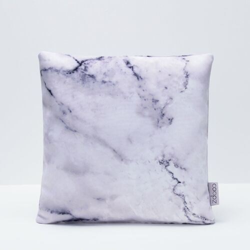 Kissen Marble White 60x60cm