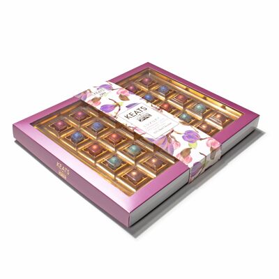 Keats 30pcs Shimmering Dark Chocolate Truffles Gift Box