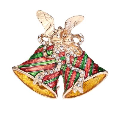 Broche de Noël "Cloches de Noël"