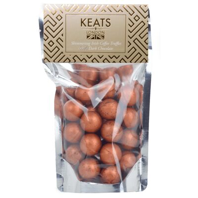Keats Dark Chocolate Shimmering Truffles-Irish Cream