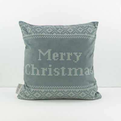 Christmas pillow Merry Christmas M Mint 50x50cm