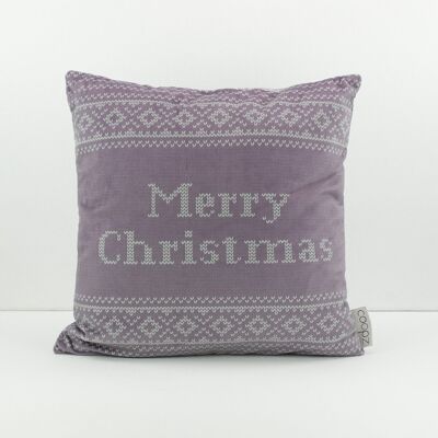 Christmas pillow Merry Christmas MV Mauve 50x50cm