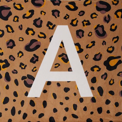ABC Kuscheldecke mit Buchstaben A-Z A
