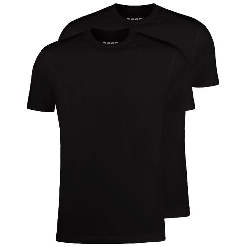 0101 CLASSIC FIT 2-pack T-shirt O-neck - Black