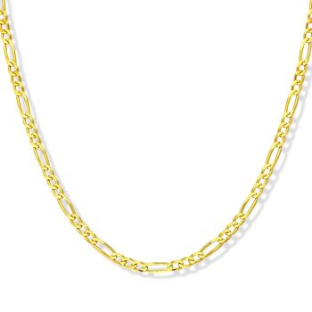 COLLIER FIGARO EN OR MASSIF - 51cm / 5mm d'épaisseur 1