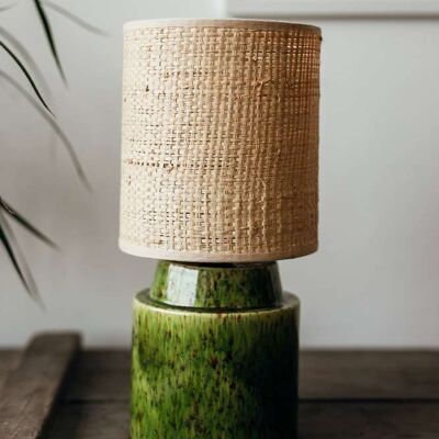 Colorful green - pistachio  table lamp