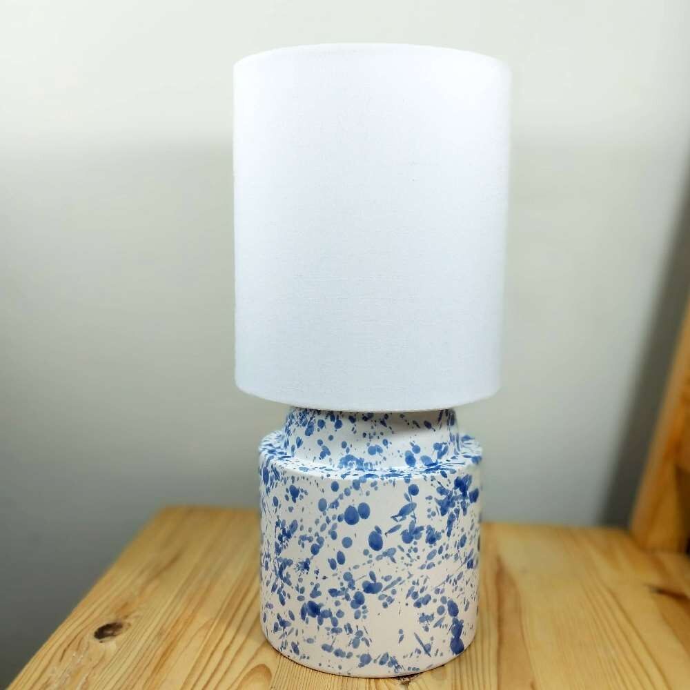 Royal blue deals table lamp