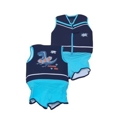 Maillot de bain flottant garçon : Dino