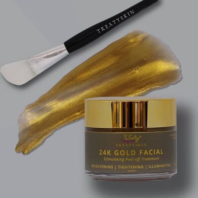 24K Gold Luxury Facial Mask - 100ml