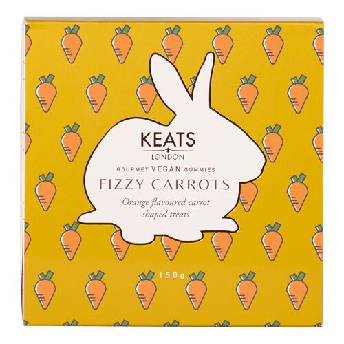 Keats Gourmet Vegan Gummies-Fizzy Carrots