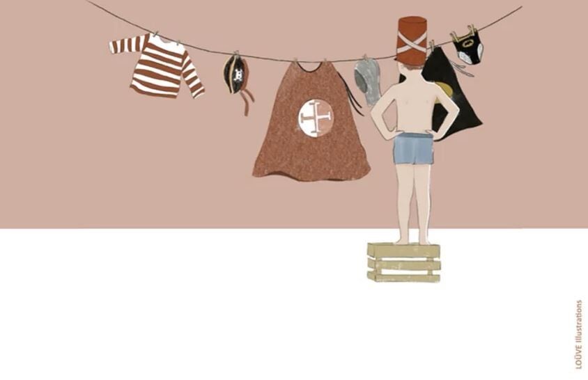 Abendkleid-Stämme-Postkarte