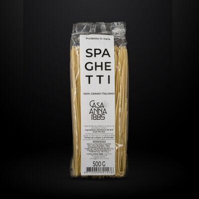 Spaghetti 100% Italian wheat 500gr.
