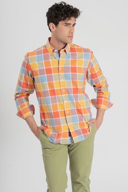 Camisa Cuadros Multicolor 1