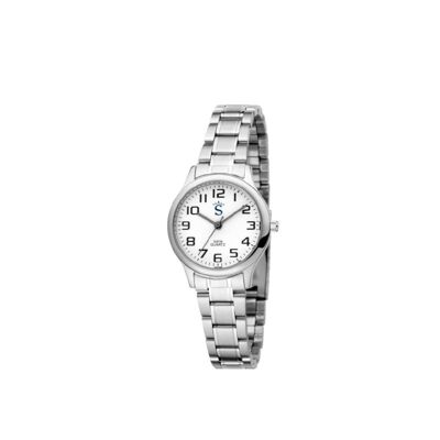 Moins d'horloge blanche