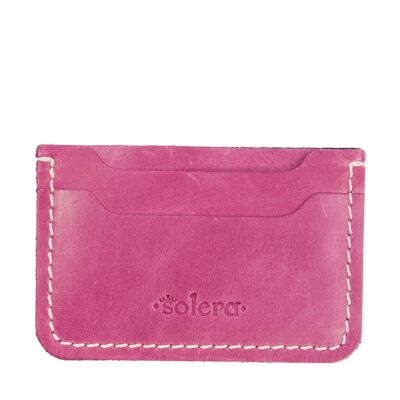 Horizontal Card Holder Colored Pink