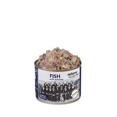 Nourriture humide pour chiens RETORN Fish and Chips