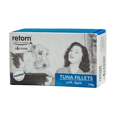 RETORN Tuna Steaks with Apple Wet Food for Dogs