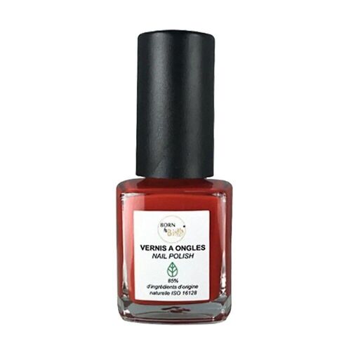 VERNIS A ONGLES NATUREL - N° 4 ROUGE VIF 7mL