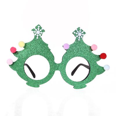 Christmas Glasses "Christmas Trees"