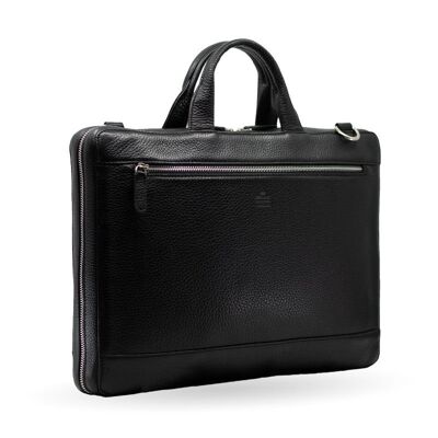 briefcase leather | Benefit black