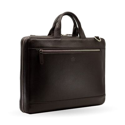 briefcase leather | Benefit brown