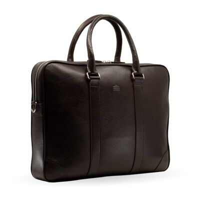 briefcase leather | Paragon Classic brown