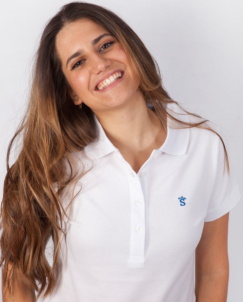 Polo Attrazione Bianca