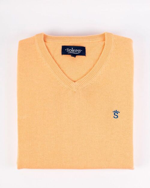 Jersey Naranja Cuello Pico