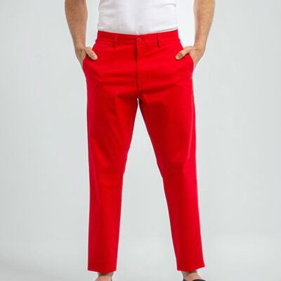 Pantalón Chino Rojo