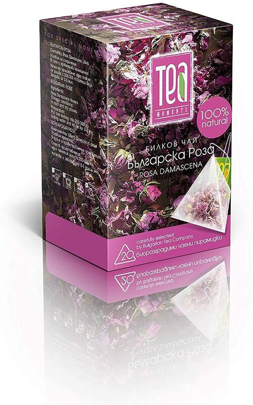 Rose Petal Tea Bagged Rosa Damascena Infusion 30g