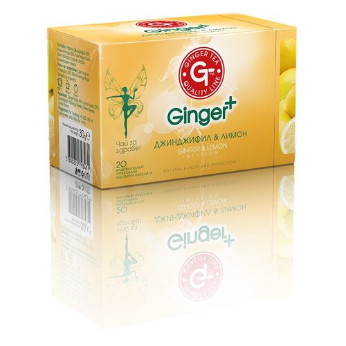 Ginger Root Tea with Lemon Bagged 30g