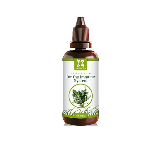 Immune System Boost Tincture 100ml | Peppermint Basil Nettle Rosa Damascena Rose Hip Walnut Extract