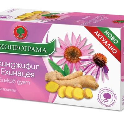 Echinacea Ginger Tea Bags 30g