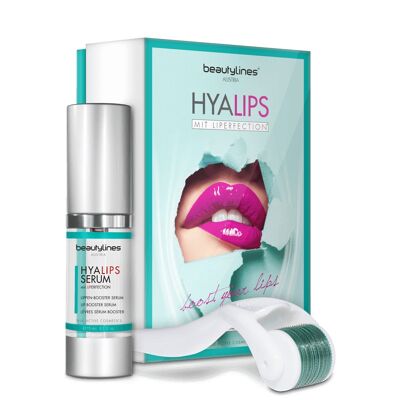 Beautylines HyaLips Box 2-tlg Set inkl Needling Roller
