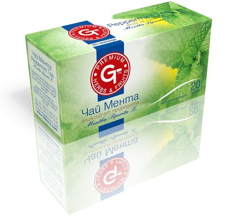 Peppermint Tea 20 Bags | GT Series 30g