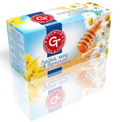 Chamomile Vanilla Tea 20 Bags | GT Series 30g