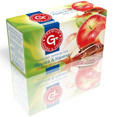 Apple Cinnamon Tea Mix 20 Bags | GT Series 30g