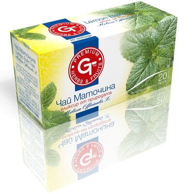 Lemon Balm Tea 20 Bags | GT Series 30g