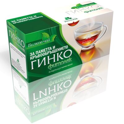 Ginkgo Biloba Mix 30g | Memory Tea 20 Bags | Phytolek