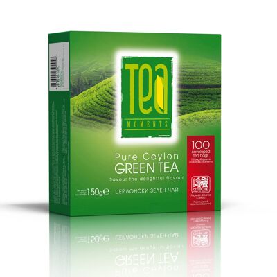 Ceylon Green Tea 100 Bags Pack
