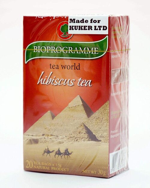 Hibiscus Tea Herbal Tea Bagged 20 Bags 30g