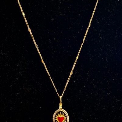 Heart Necklace - Gold Plated