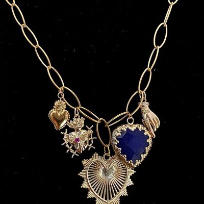 Deep Love Necklace - Gold Plated