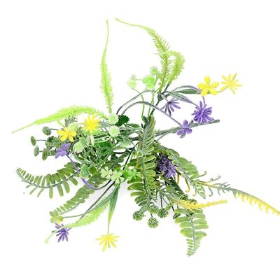 Bouquet con felce e fiori