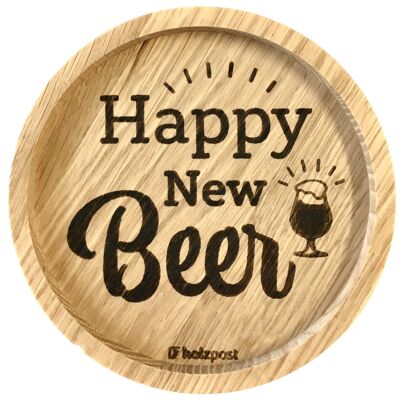 Untersetzer "Happy New Beer"